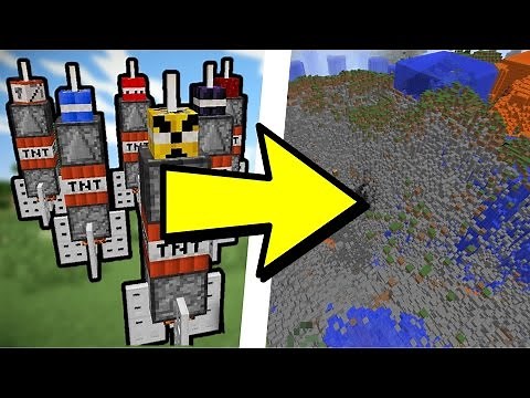 6 MISSILES NUCLEAIRES QUI VONT DETRUIRE MINECRAFT !
