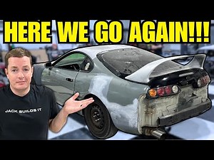 Rebuilding A Destroyed Toyota Supra | Part 1