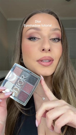 Cool Tone Mauve Eyeshadow Tutorial Using Dior
