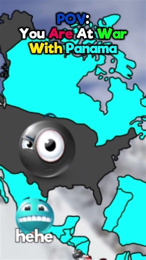 POV: You Are At War With Panama #map #mapping #geography #europe #america