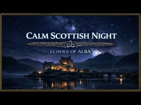 Scottish Night Sky Ambience for Sleep & Deep Focus | Highland Milky Way Timelapse