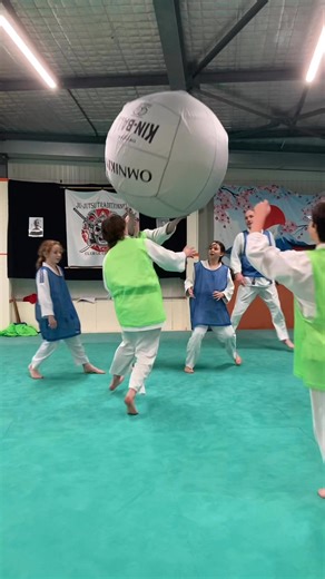 🥋🤍 Découverte du Kin-Ball au club de jujutsu traditionnel ! 🤍🥋 | Ju-Jutsu Traditionnel Club Le Cheylard