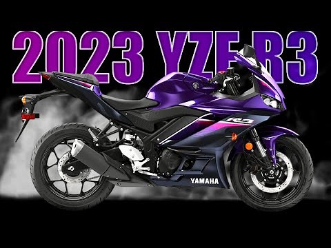 2023 YAMAHA YZF R3 PHANTOM PURPLE