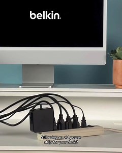 1.4K views · 15 reactions | Protect your tech with the 12-Outlet Home/Office Surge Protector! ⚡ Dual UL-certified for max safety—shield your devices & extend their lifespan. Get yours today at belkin.com. | Belkin | Facebook