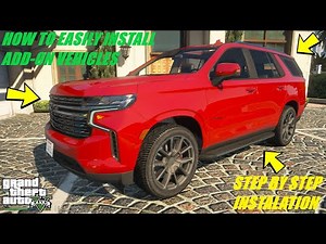 GTA 5 - How To Easily Install Add-On Vehicles Into GTA 5 (GTA 5 Real Life Mods)