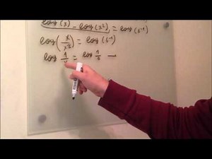 Matemáticas | Operaciones básicas con logaritmos con ejercicios resueltos