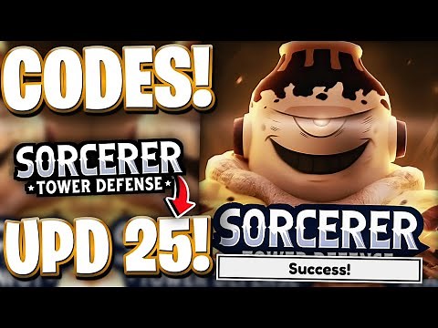 [DISASTERS] All DISASTER ISLAND UPDATE 25 CODES FOR SORCERER TD! ROBLOX SORCERER TOWER DEFENSE CODES