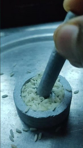 Traditional Rice Powder Making with Old-Style Stone Grinder | Authentic Grinding Process | day 2