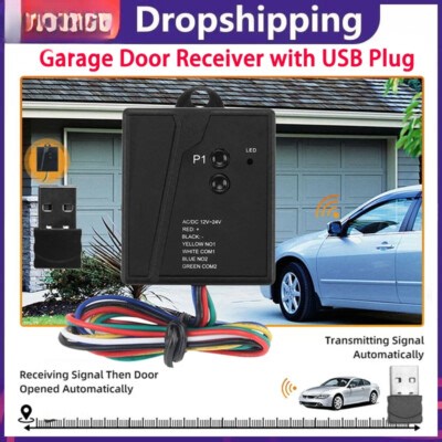 Garage Door Opening Receiver with Bluetooth USB Port Home Access Control System | eBay