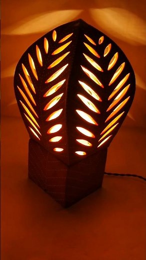 DIY Handmade Clay Lamp | Terracotta Home Decor Ideas #Shorts | #clayart | #design