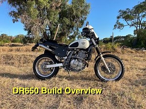 Suzuki DR650 Scrambler Build Overview