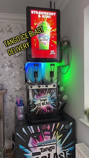 Tango Ice Blast Machine Delivery & Taste Test