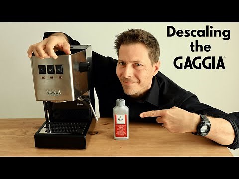 The Concise Way to Descale the Gaggia Classic Pro