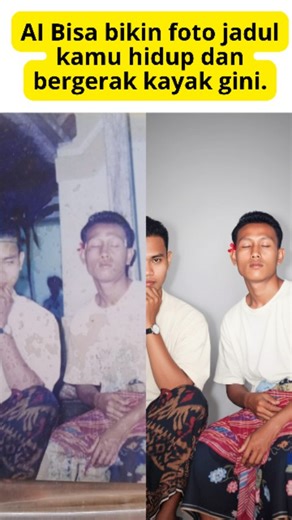 Yosua FS on Instagram: "Kayak film Harry Potter yang lukisan nya bisa bergerak itu gak sih? 🧐 How to create ❓ 1. Upload foto ke gemini pro AI 2. input prompt di Bawah. 3. Download gambar 4. Upload foto yang udah didownload tadi ke google Flow Note ⚠️ - Google flow bisa diakses jika sudah berlangganan Gemini Pro. - Link ada di bio, atau langsung DM aja. PROMPT (sesuaikan lagi dengan kondisi foto ya) : Restore and enhance the uploaded photo into an 8K ultra-realistic modern portrait. Remove scrat