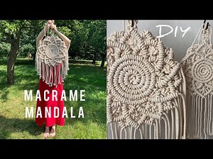 DIY: Macrame Mandala big one ✨
