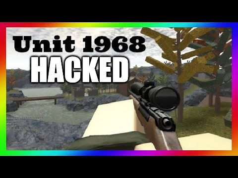 💠 ROBLOX Unit 1968 Script / Hack GUI | Aim-Bot, ESP, Inf Ammo, Walls, MORE! | 2021