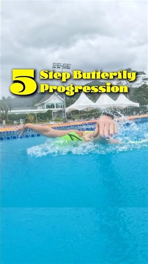 5 Simple Steps to Learn Butterfly Stroke 🏊‍♀️ #swimming #swim