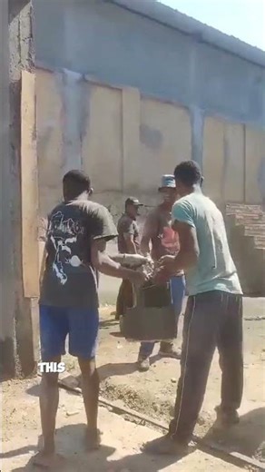 Human Power Construction in Africa | Teamwork Creates Jobs