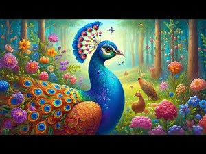 Indian peafowl or peacock - National bird of India