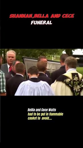 Bella and cece Watts funeral #chriswattsmurder
