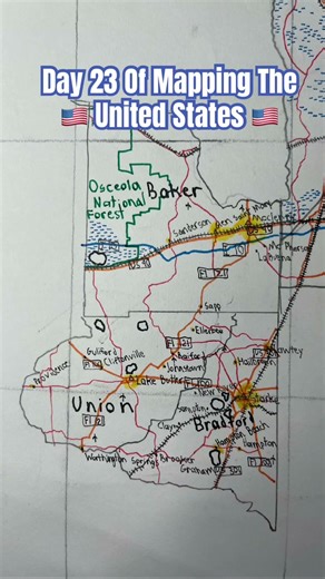 Day 23 Of Mapping The United States #geography #history #map