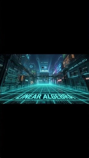 This Simple Matrix Formula Powers AI #LinearAlgebra #MathBehindAI #AIShorts