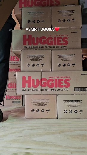 Gentle ASMR Diaper Changing with Huggies | Soothing Sounds