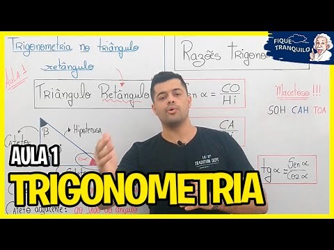 TRIGONOMETRIA NO TRIÂNGULO RETÂNGULO (ENEM) - Aula 1: Seno, cosseno e tangente