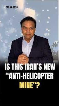 Iran’s New “Anti-Helicopter Mine”? #iran #iranwar #trump #drone #mines #missilestrike #missilesystem