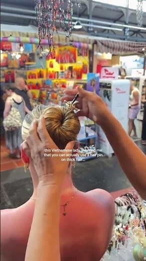 Vietnamese Lady Just Changed My Life with a SINGLE Hair Pin 😭📌💇‍♀️ | by @parisedwardsss #hairtok