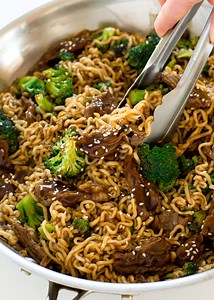 Beef and Broccoli Ramen (30 Minutes!) - Chef Savvy
