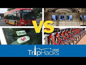 Washington DC Transportation Modes RANKED