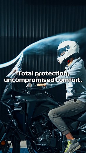 Transform your riding experience with the AIRFLOW Windscreen – the most advanced solution for optimal comfort and performance in all weather conditions. Featuring an innovative adjustable design, the AIRFLOW allows you to customize the wind protection to suit your riding style and environment. Whether you're cruising the highways or tackling unpredictable weather, this windscreen enhances aerodynamics and reduces turbulence, ensuring a smooth and enjoyable ride. Learn more : givimoto.com #Givi #