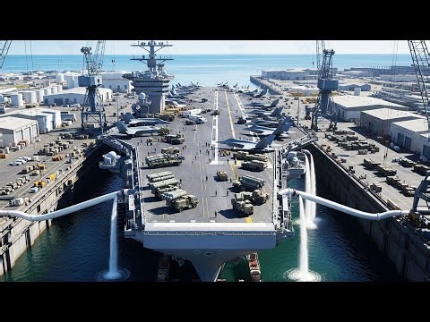 This US Navy Aircraft Carrier Is Ready for Battle with Its Newest Missiles