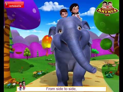 Elly The Elephant Nursery Rhymes for Children