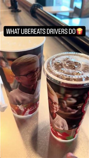 EVERY UBER EAT’S DRIVER DOES THIS BTW!😂