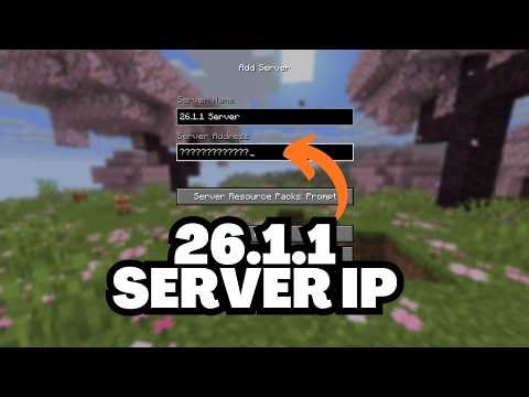 Minecraft 26.1.1 Server IP Address