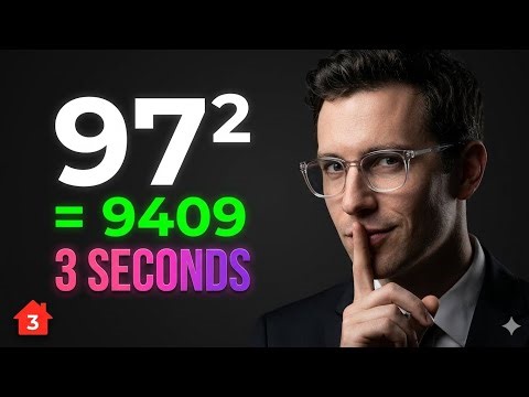 Square Any Number Faster Than A Calculator (Don't Teach Anyone) 