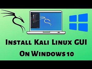 How To Install Kali Linux GUI On Windows 10 With WSL 2