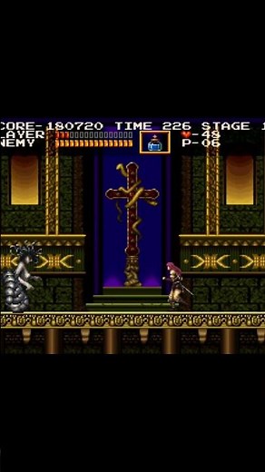 Castlevania Chronicles Boss Medusa #castlevania #longplay