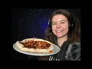 ASMR live - Pizza Mukbang 🍕+ Talking & Tapping 💛
