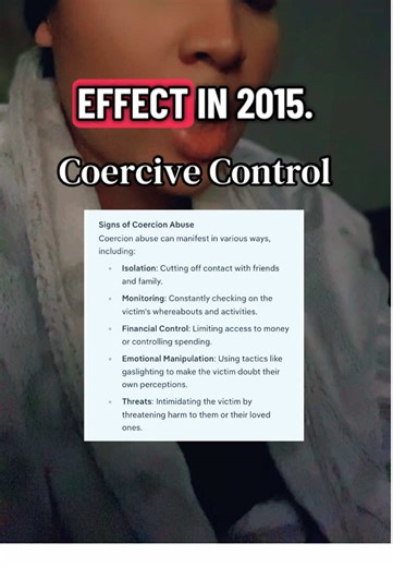 Understanding Coercive Control in Relationships