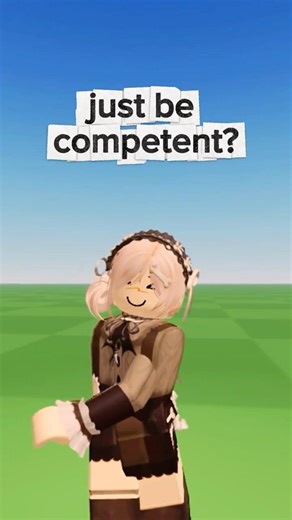 Just be competent trend w/ my cosplays! #music #roblox #impostersyndrome #shorts