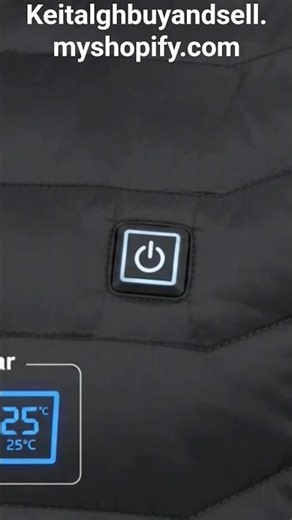 Winter Heated Jacket USB Electric Cotton Coat Zip-up Heater Thermal Clothing Heating Vest For Men