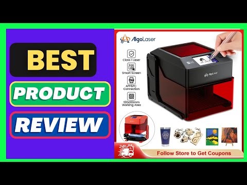 AlgoLaser Pixi Portable Smart Laser Engraver with Touch S