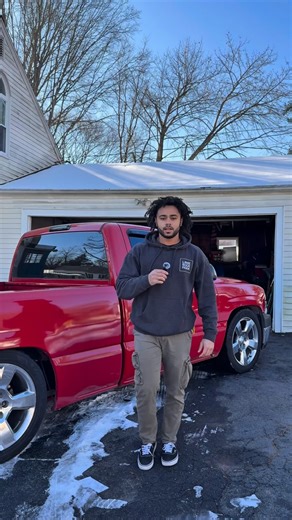 Justin Brown on Instagram: "How I Lowered My 4x4 Silverado In 1 Minute! . . . . #droppedtrucks #explorepage✨ #cammedtrucks #lsx #singlecab"