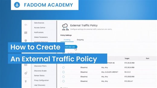 🌍 Take Control Over Your External Traffic Policies In Faddom | Faddom Defense | Faddom