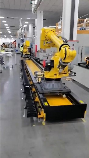 Cobot Robot 7th Axis Ground Track Linear Motion Guide Rail for Collabrative Robot #linearactuator