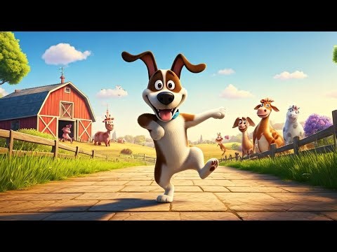 Bingo el Perrito de la Granja 🐶 | Canciones Infantiles en Español | Dibujos para Niños