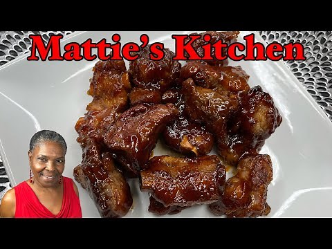 How to Make Delicious St. Louis Rib Tips | Fall Off the Bone BBQ Rib Tip Recipe | Mattie's Kitchen